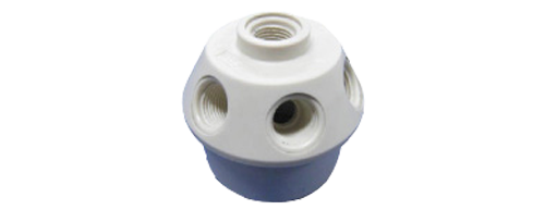 Plastic adaptor with 7 outlets